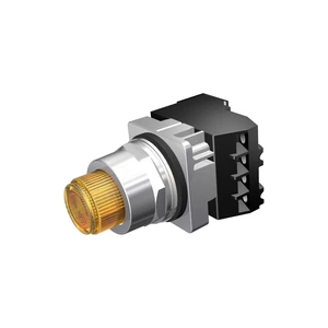 Siemens US2:52PT6D9AB SIRIUS Pulsador Iluminado de Metal Cromado IP65 30 mm 24 V AC