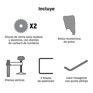 Sierra de inglete 10