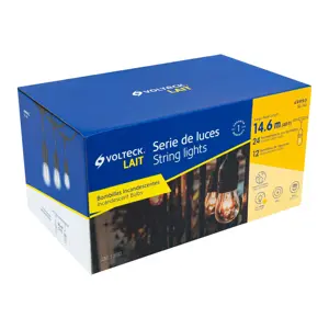 49993 / SL-14I Volteck Serie de 14.6 m con 24 luces incandescentes para exterior