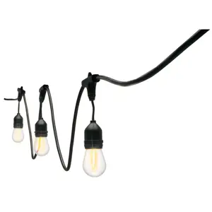 49991 / SL-14L Serie de 14.6 m con 24 luces de LED para exterior, Volteck
