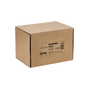 Caja con 100 sujetadores tipo mariposa de 1/4