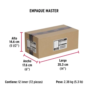 Bolsa con 4 sujetadores tipo mariposa de 1/8