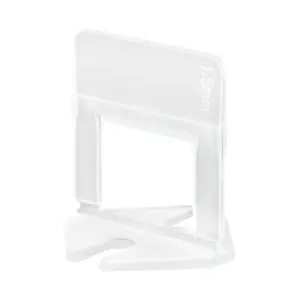 Truper Bolsa con 100 anclas de 1.5 mm, para nivelación de azulejos