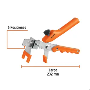 Pinza niveladora de azulejos, TRUPER