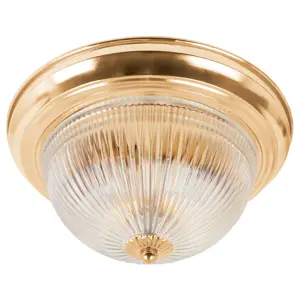 46626 / SOB-101S Volteck Luminario decorativo 15x28 cm pantalla cristal, s/lámparas