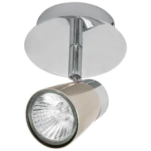 48432 / SOB-301S Luminario de sobreponer con 1 spot base GU10, Volteck