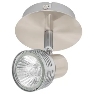 48440 / SOB-305S Luminario de sobreponer con 1 spot base GU10, Volteck