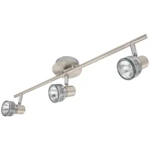 48442 / SOB-307S Luminario de sobreponer con 3 spots base GU10, Volteck