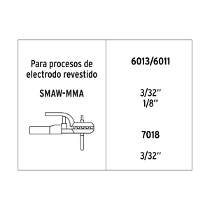Mini soldadora inversora 100A, 127V, TRUPER