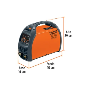 Soldadora inversora 160A, Bi-voltaje 127/220V, TRUPER