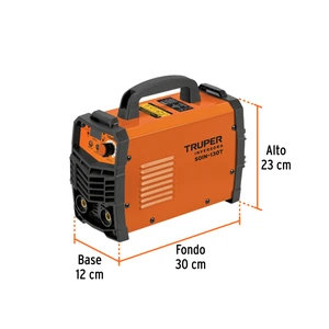 Soldadora inversora 130A, 127V, TRUPER