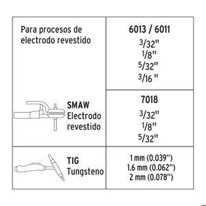 Soldadora inversora 200A, 220V, TRUPER