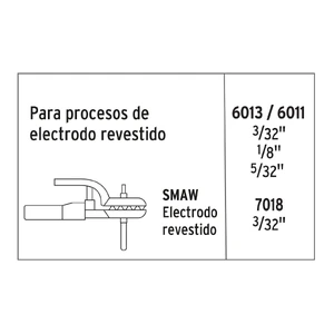 Mini soldadora inversora 130A, bi-voltaje, Serie 300, PRETUL