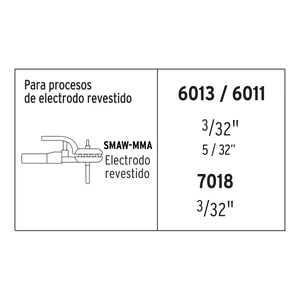 Mini soldadora inversora 120A, 127V, Serie 500, PRETUL