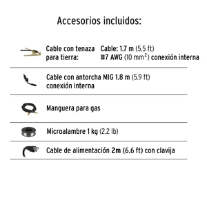 Soldadora para microalambre, 130A, TRUPER