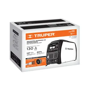 13191 / SOMI-130X Soldadora para microalambre y electrodo, 130 A, Truper