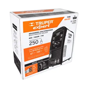 17259 / SOMU-250X Soldadora multiproceso de 250 A, Truper Expert