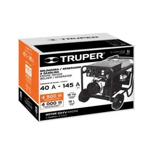 14358 / SOT-145G Soldadora a gasolina 145 A con generador, Truper