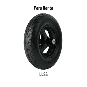 Llanta neumática rodada lisa 16