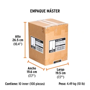 Truper Blíster con 5 seguetas 10 DPP zanco 