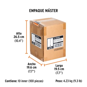 Truper Blíster con 5 seguetas 8 DPP zanco 