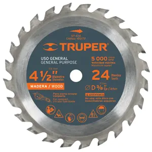 100172 / ST-424 Truper Disco sierra 4-1/2