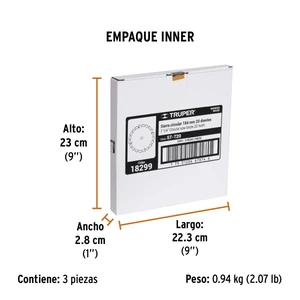 Truper Disco sierra 7- 1/4