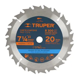 Truper Disco sierra 7- 1/4