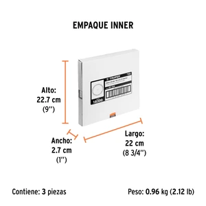 Truper Disco sierra 7- 1/4