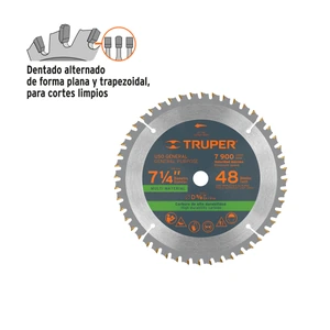 Truper Disco sierra 7-1/4
