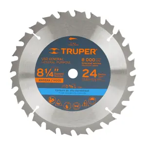 18302 / ST-824 Truper Disco sierra 8-1/4