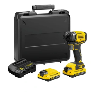 STANLEY-SBI810D2K-B3 / SBI810D2K-B3 TALADRO DE IMPACTO SBI810D2K-B3  INALA S/CARBONES 20V MAX *STANLEY*