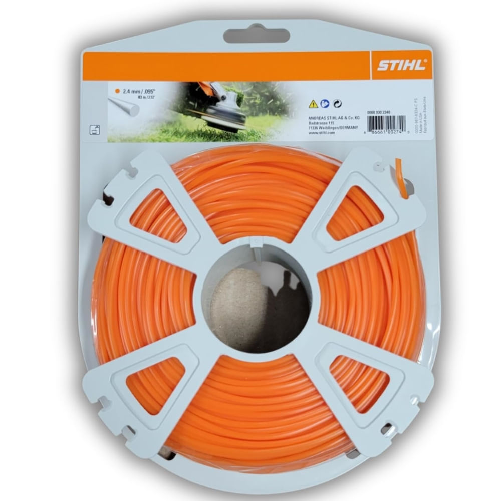 Hilo corte redondo Ø 2,4 mm x 83,0 m