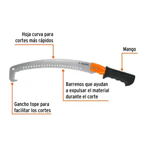 Truper Serrucho de poda 14
