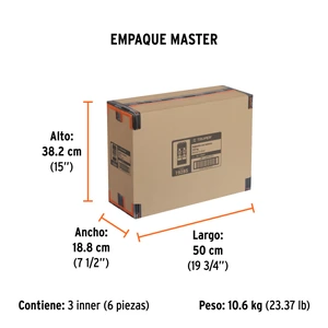 Truper Juego de 2 sujetadores con matraca carga máxima 1000 kg