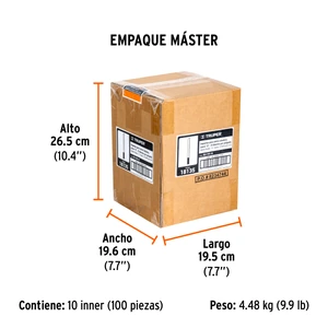 Truper Blíster con 5 seguetas 10 DPP zanco 
