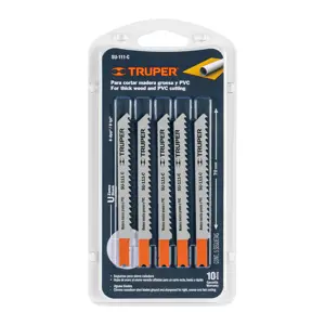 Truper Blíster con 5 seguetas 8 DPP zanco 