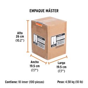 Truper Blíster con 5 seguetas 8 DPP zanco 