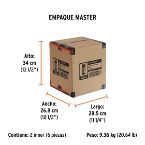 Truper Juego de 2 sujetadores con matraca carga máxima 1125 kg
