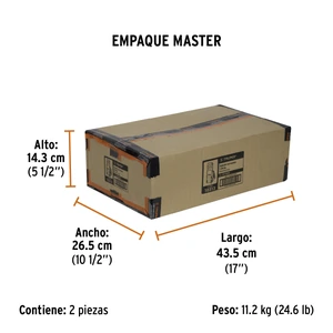 Sujetador con matraca carga máxima 6000 kg, Truper