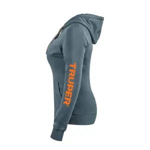 65037 / SUD-GD-G Sudadera gris para dama, talla G, Truper