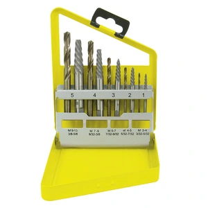 Surtek-107044 / 107044 Juego de extractor para tornillos con brocas, 10 piezas Surtek