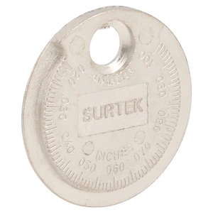 Surtek-107336 / 107336 Calibrador tipo rampa para bujía 0.020" a 0.10" Surtek