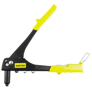 Surtek-112520 / 112520 Remachadora manual de nariz larga con 4 boquillas, 10" Surtek