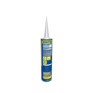 Surtek-113452 / 113452 Silicón para baño y cocina color blanco, 280 ml Surtek