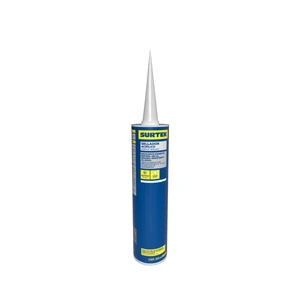 Sellador acrílico color blanco, 280 ml Surtek