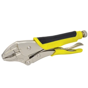 Surtek-115095 / 115095 Pinza de presión con mango bimaterial de 10" punta curva Surtek