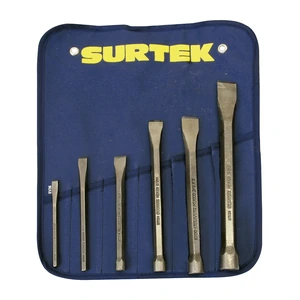 Surtek-117193 / 117193 Juego de cinceles, 6 piezas Surtek