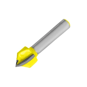 Surtek-119264 / 119264 Broca para router de acero corte en "V" 3/8" zanco de 1/4" Surtek