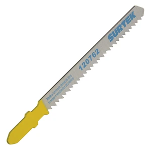 Surtek-120762 / 120762 Segueta para sierra caladora 10 dpp, acabado fino, zanco T, 5 piezas Surtek